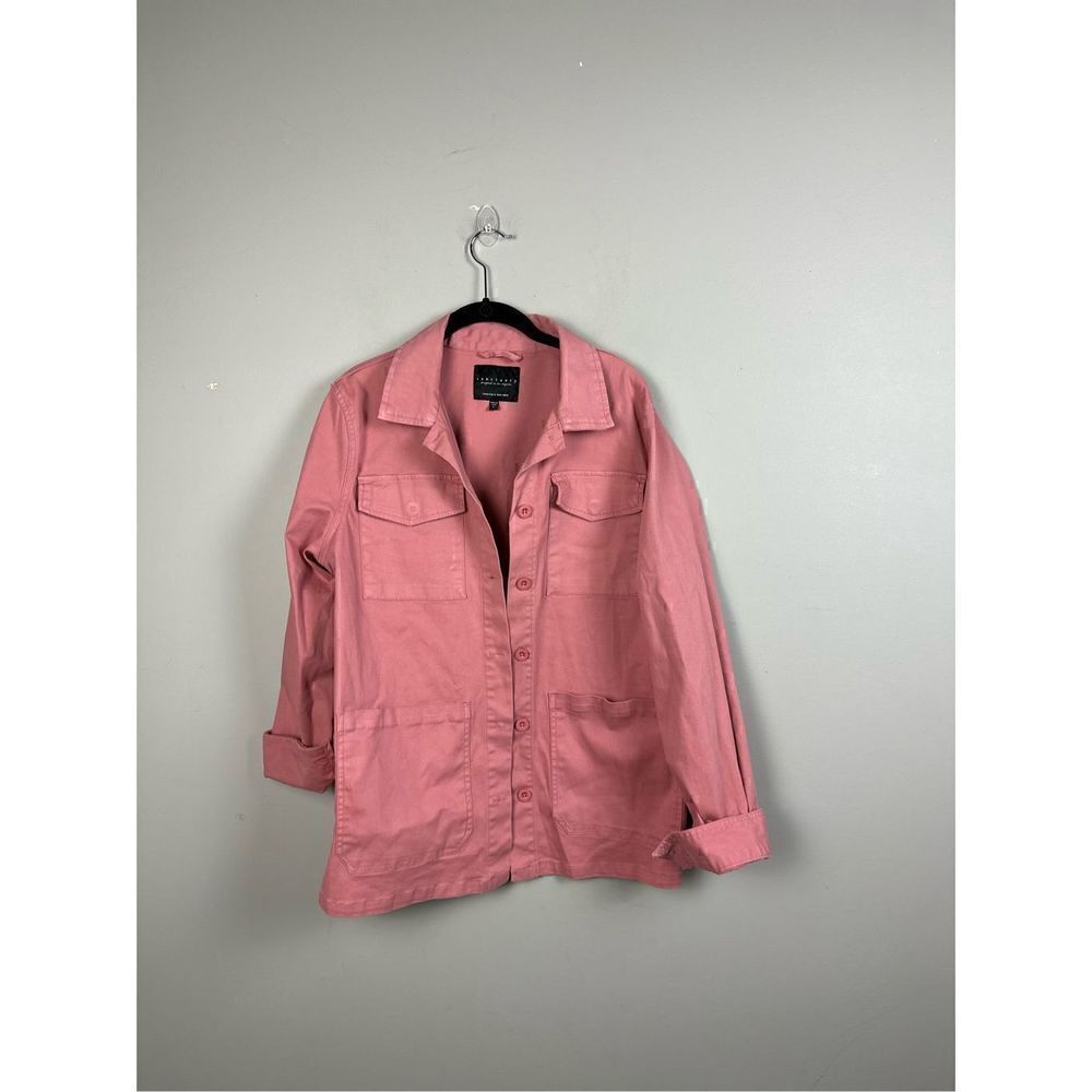 Sanctuary dusty mauve pink Shacket field anorak utility jacket